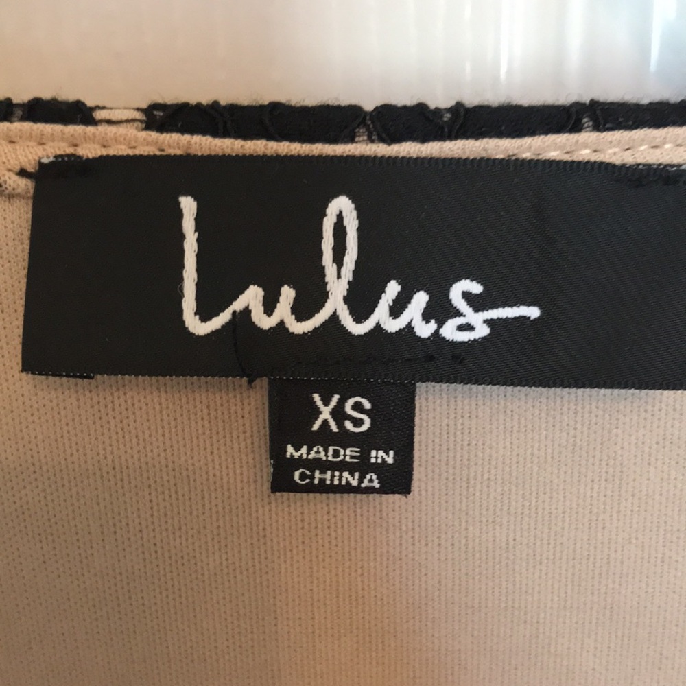 Lulu's Black Lace Midi Dress - Picture 6 of 8